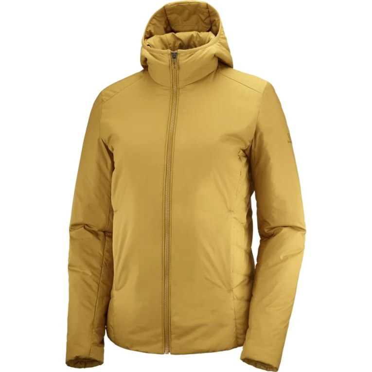 Yellow Salomon Outrack Women's Insulated Jackets | IE EA0425